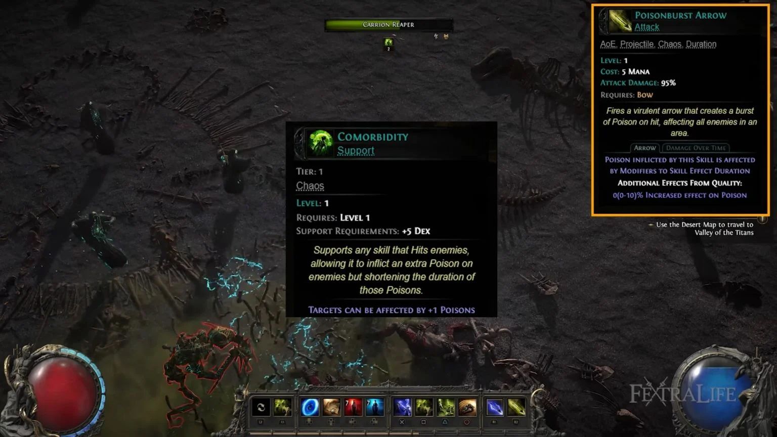 path-of-exile-2-ranger-starter-guide-skill-poisonburst-arrow