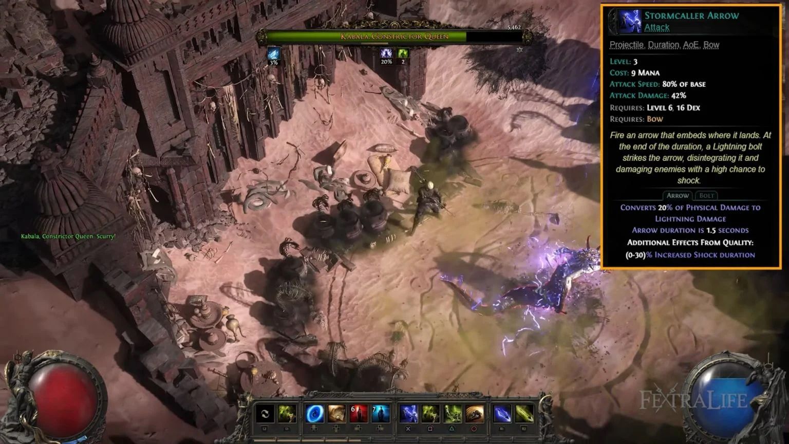 path-of-exile-2-ranger-starter-guide-skill-stormcaller-arrow