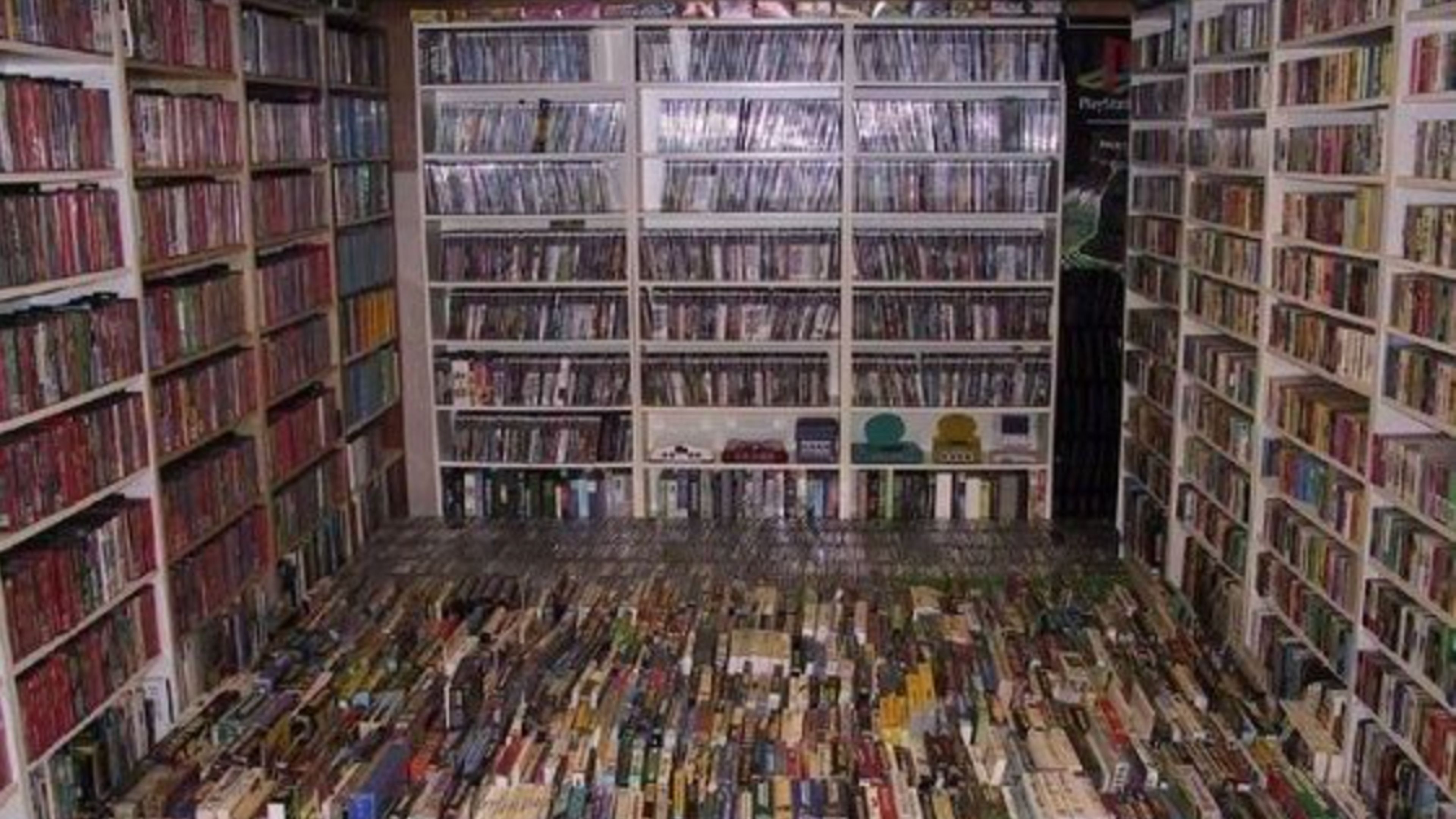 Photo of a room full of video games  In Game Screenshot 2