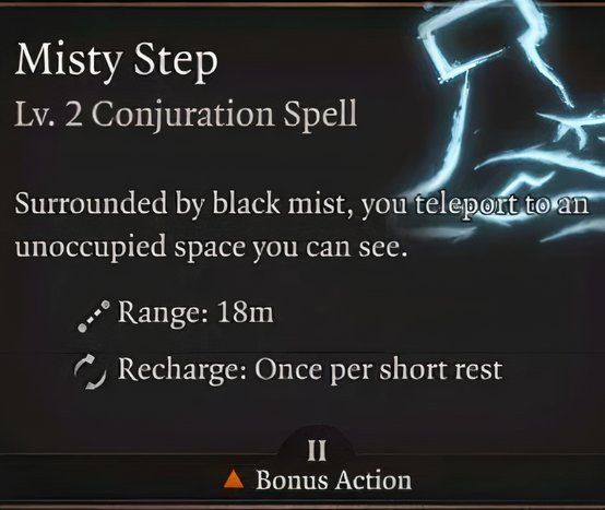 Baldur&rsquo;s Gate 3 Builds Warlock Guide Misty Step