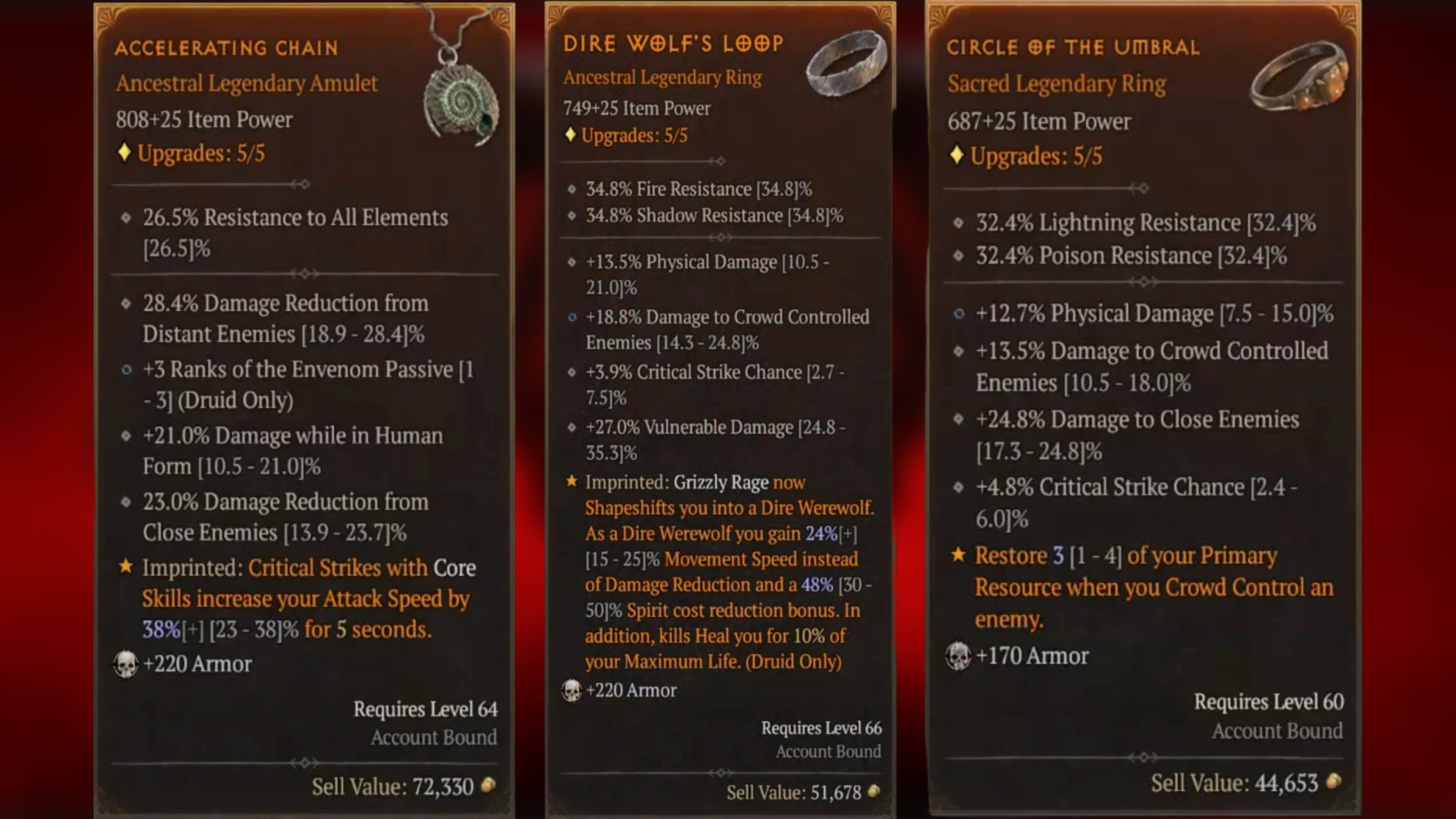 Diablo 4 Rings and Amulets In Game Screenshot 2
