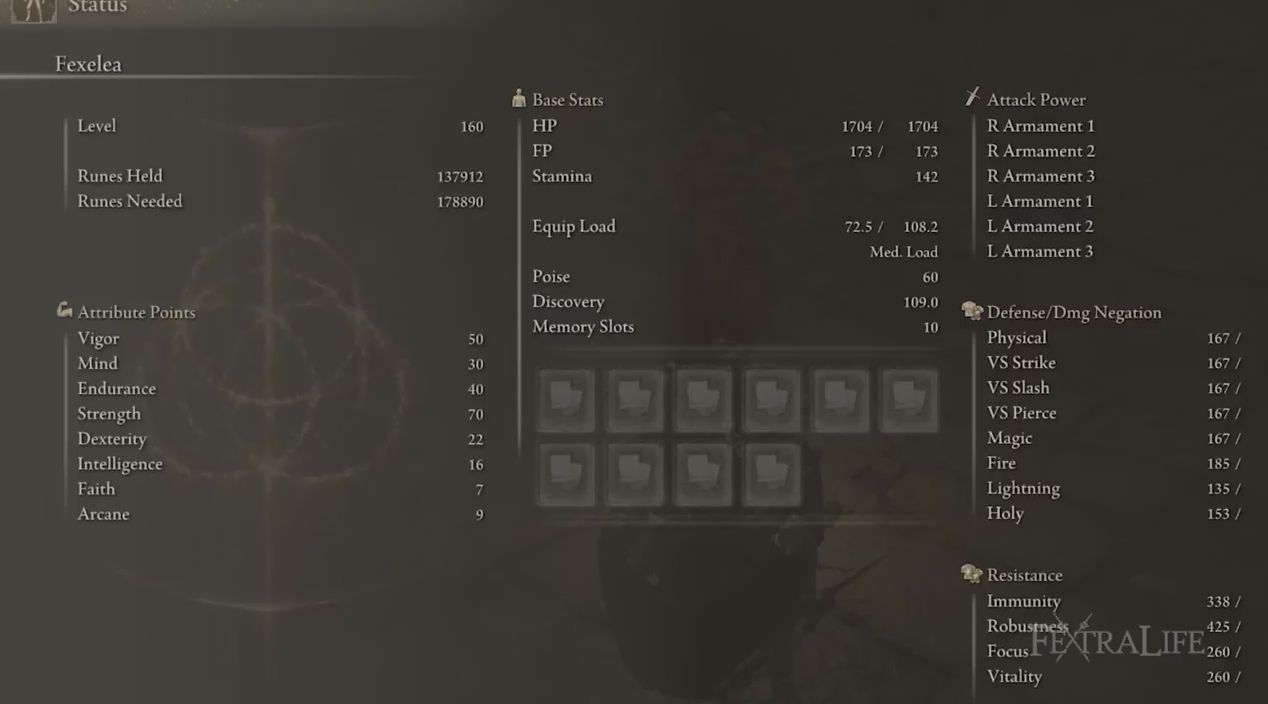 Elden Ring Starscourge Greatsword Build Guide   Starscourge stats