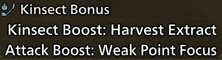 kinsect bonus