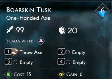 no-rest-for-the-wicked-Boarskin-Tusk-stats