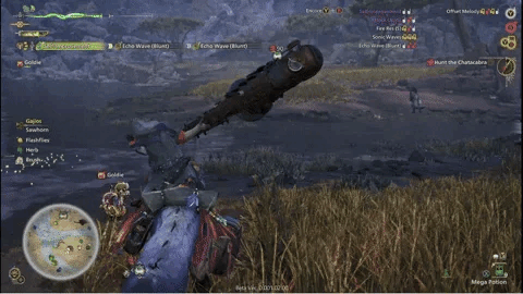 Riding Attacks mh wilds-anim