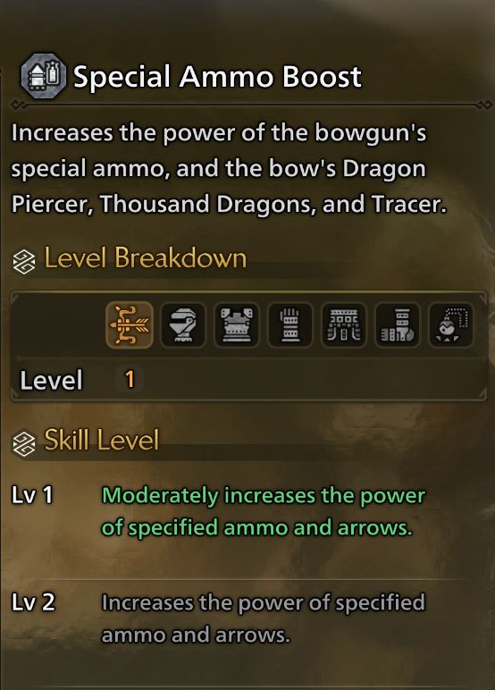 Special Ammo Boost mhwilds