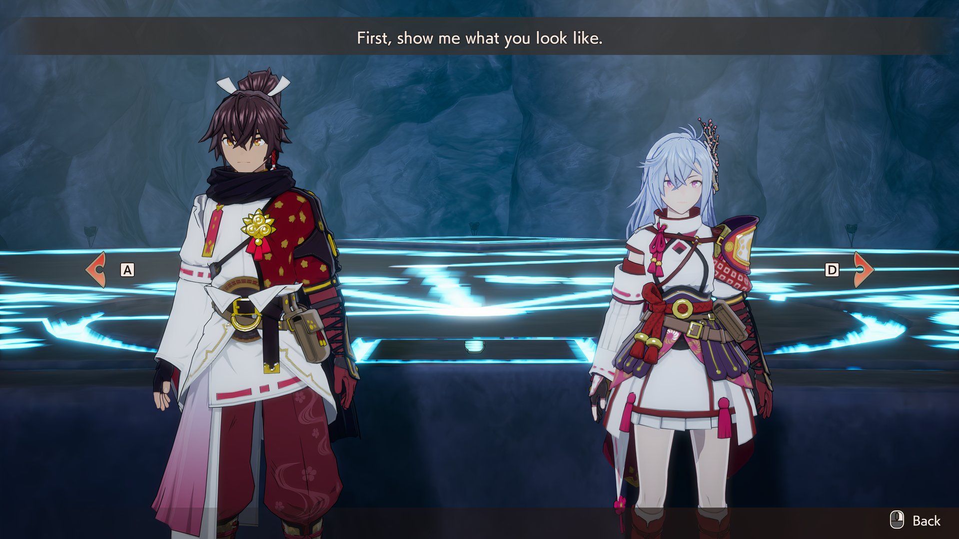 character selection