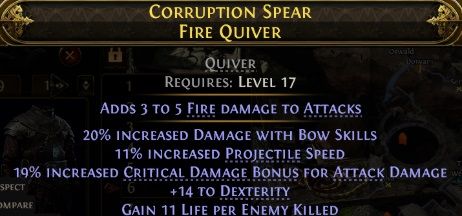 path-of-exile-2-arcane-ranger-equip-gear-corruption-spear-fire-quiver