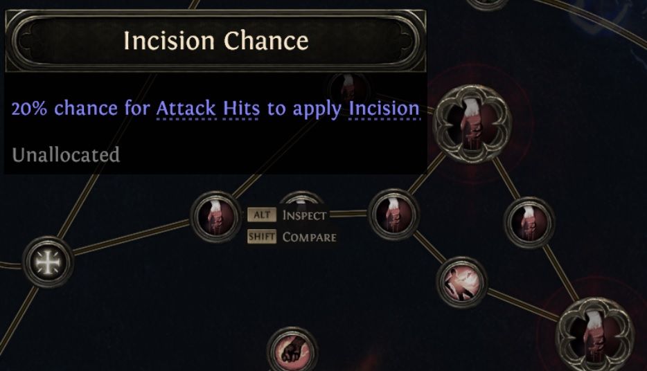 path-of-exile-2-bloodletter-passive-incision-chance