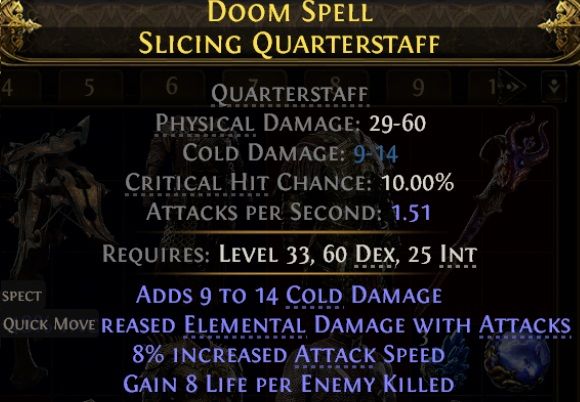 path-of-exile-2-frigid-monk-equipment-gear-doom-spell-slicing-quarterstaff