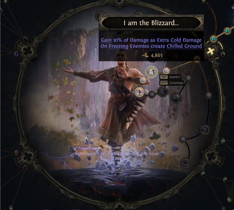 path-of-exile-2-frigid-monk-passive-skill-i-am-the-blizzard