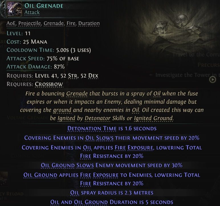path-of-exile-2-grenadier-active-skill-oil-grenade