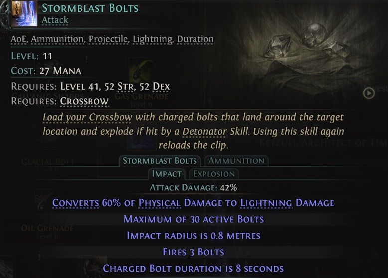path-of-exile-2-grenadier-active-skill-stormblast-bolts