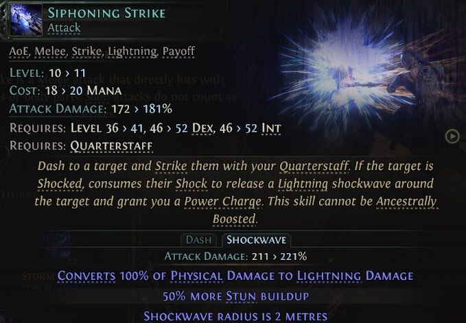 path-of-exile-2-thunderous-monk-active-skill-siphoning-strike