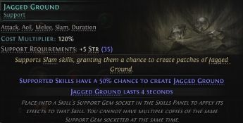 Path-of-Exile-2-totem-earthshaker-support-gems-jagged-ground