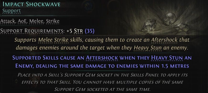 Path-of-Exile-2-totem-earthshaker-support-impact-shockwave