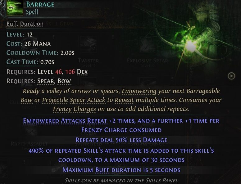 path-of-exile-curling-spear-build-active-barrage