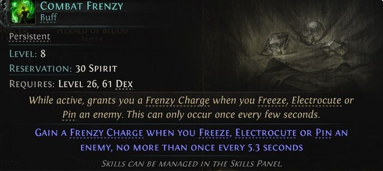 path-of-exile-elemental-spear-build-support-gem-combat-frenzy