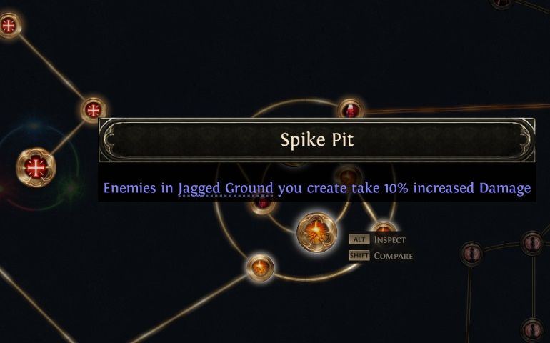 path-of-exile-2-smashing-titan-passive-skill-spike-pit
