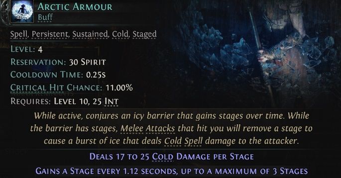 path-of-exile-2-snow-sorceress-active-skill-artic-armour