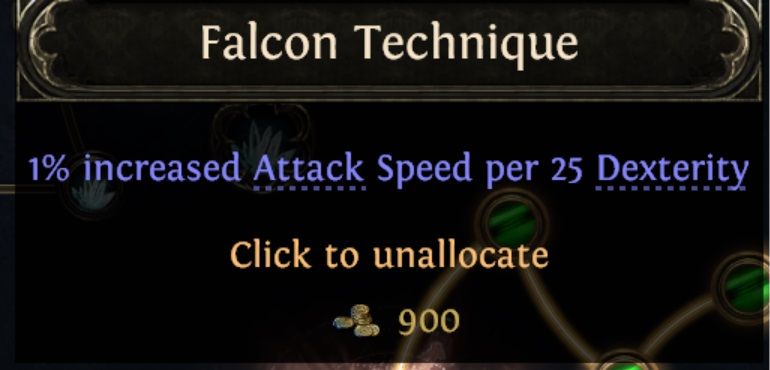 path-of-exile-2-toxic-ranger-build-passive-skill-falcon-technique